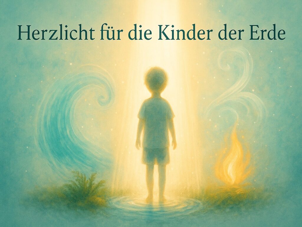 Es ist ein heiliger Lichtraum, in dem Kinderseelen gehalten, berührt und erinnert werden – nicht über Worte, sondern über Licht, Präsenz und Mitgefühl.